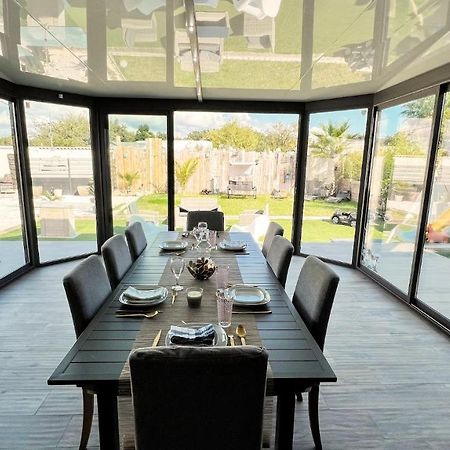 Villa DALI LA GARDE 260m2 Jacuzzi, Sauna, Piscine, jardin 500m2, 5 minutes de la Plage Exterior foto